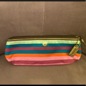 Coach pencil case